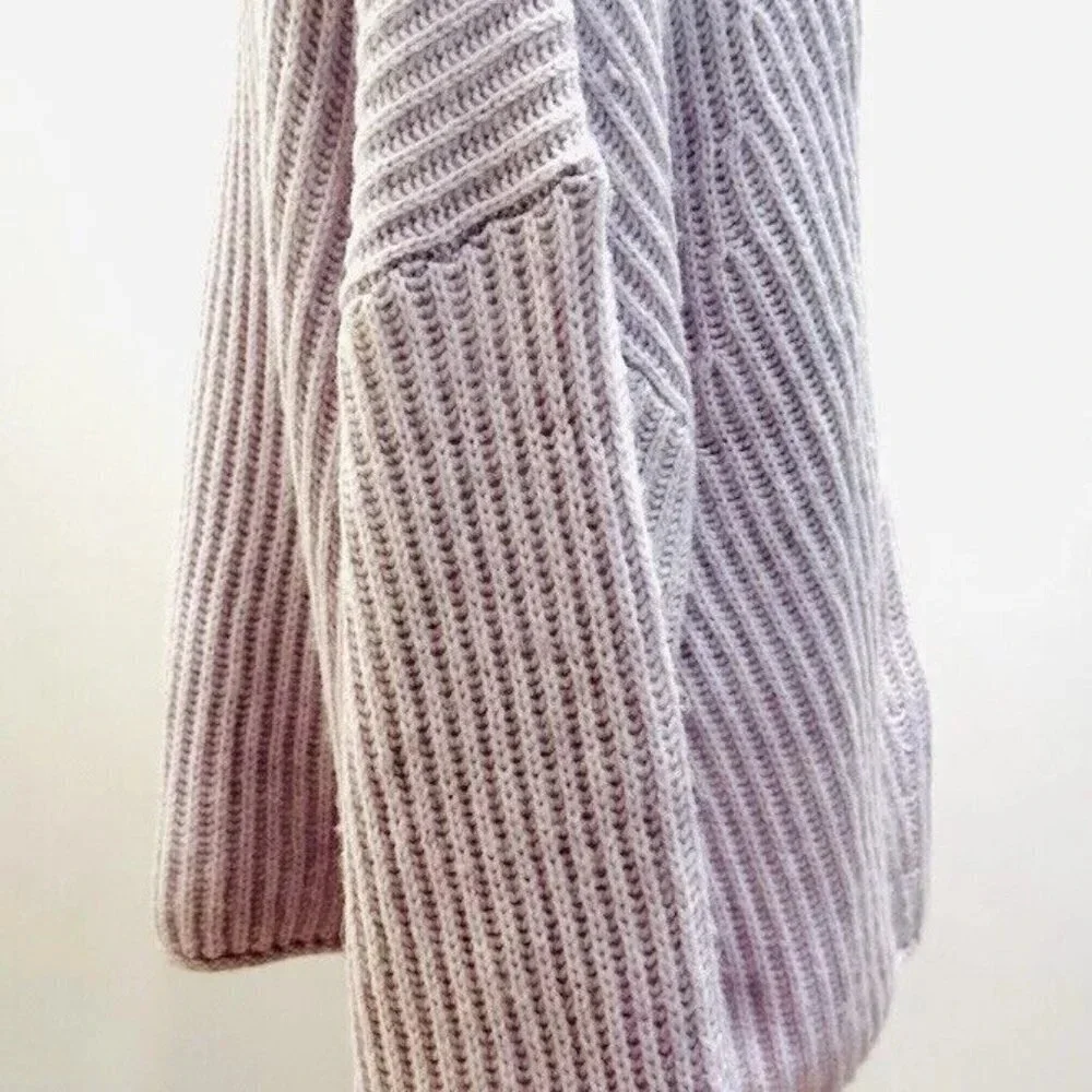 NWT SO GOODS FOR LIFE Women Long Sleeve Mock Neck Pullover Purple Sweater Sz XXL